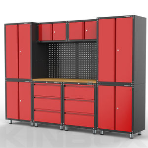11-teiliger modularer Garagenschrank-Hardware-Arbeitstisch zur Werkzeugaufbewahrung