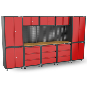 China Kinbox Overhead 14pcs Garage Steel Cabinet für Zuhause