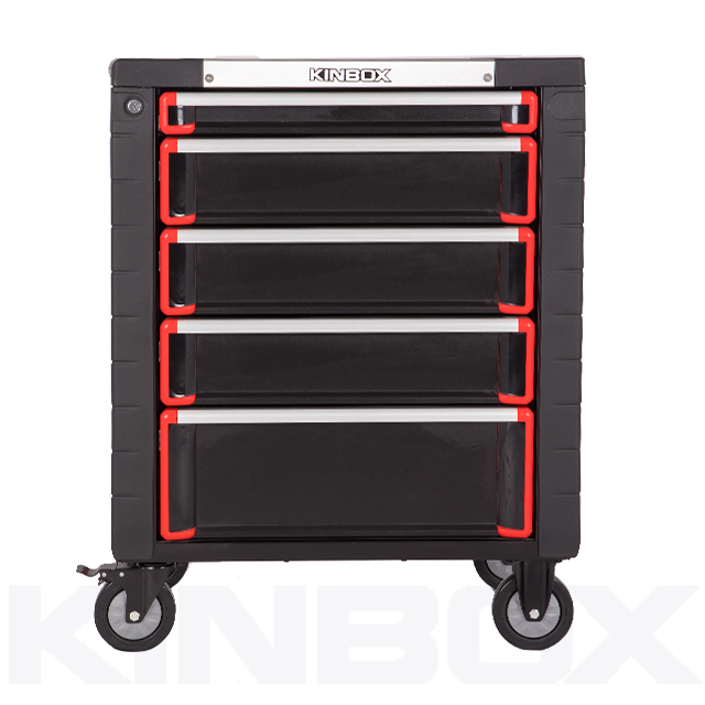 5 Schublade Professional Tool Trolley zur Autoreparatur
