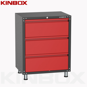 3-Schubladen-Basis-Werkzeugkasten mit Schublade für Garagen-Heimwerker