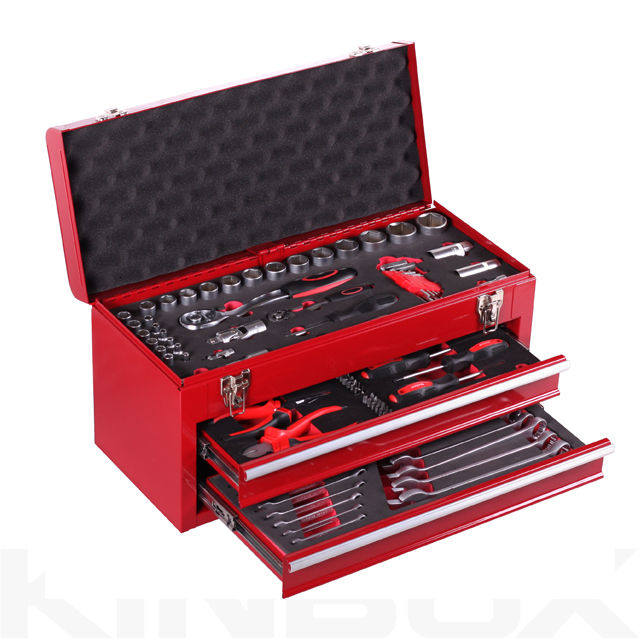 92pcs Werkzeugbox Garagenwerkzeugausrüstung zur Reparatur