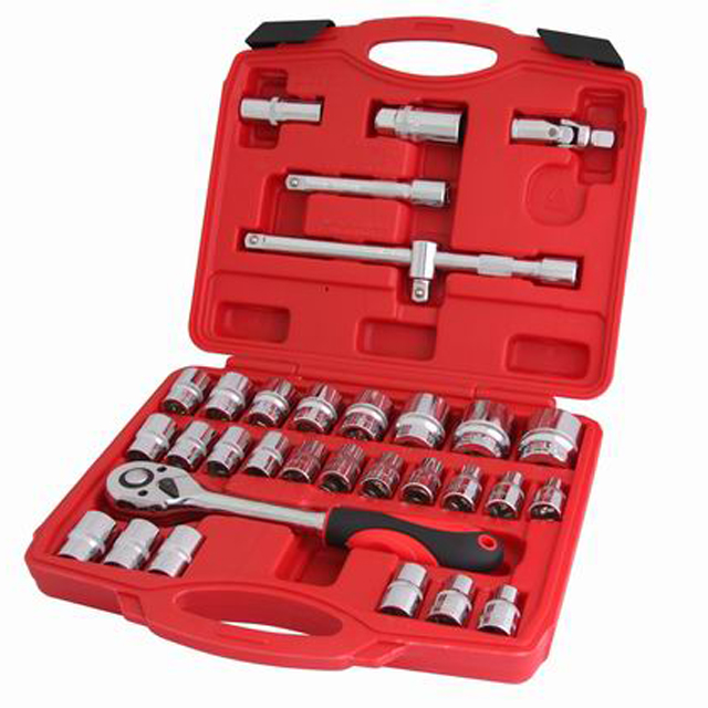 32 STÜCKE 1/2 "DR. Steckschlüssel Komplettes Werkzeugkasten-Set